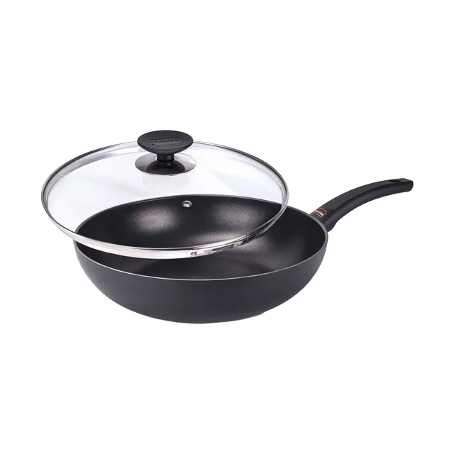 Berndes Special+ Wok 30 cm con Coperchio Antiaderente