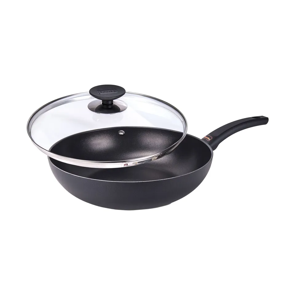 Berndes Special+ Wok 30 cm con Coperchio Antiaderente