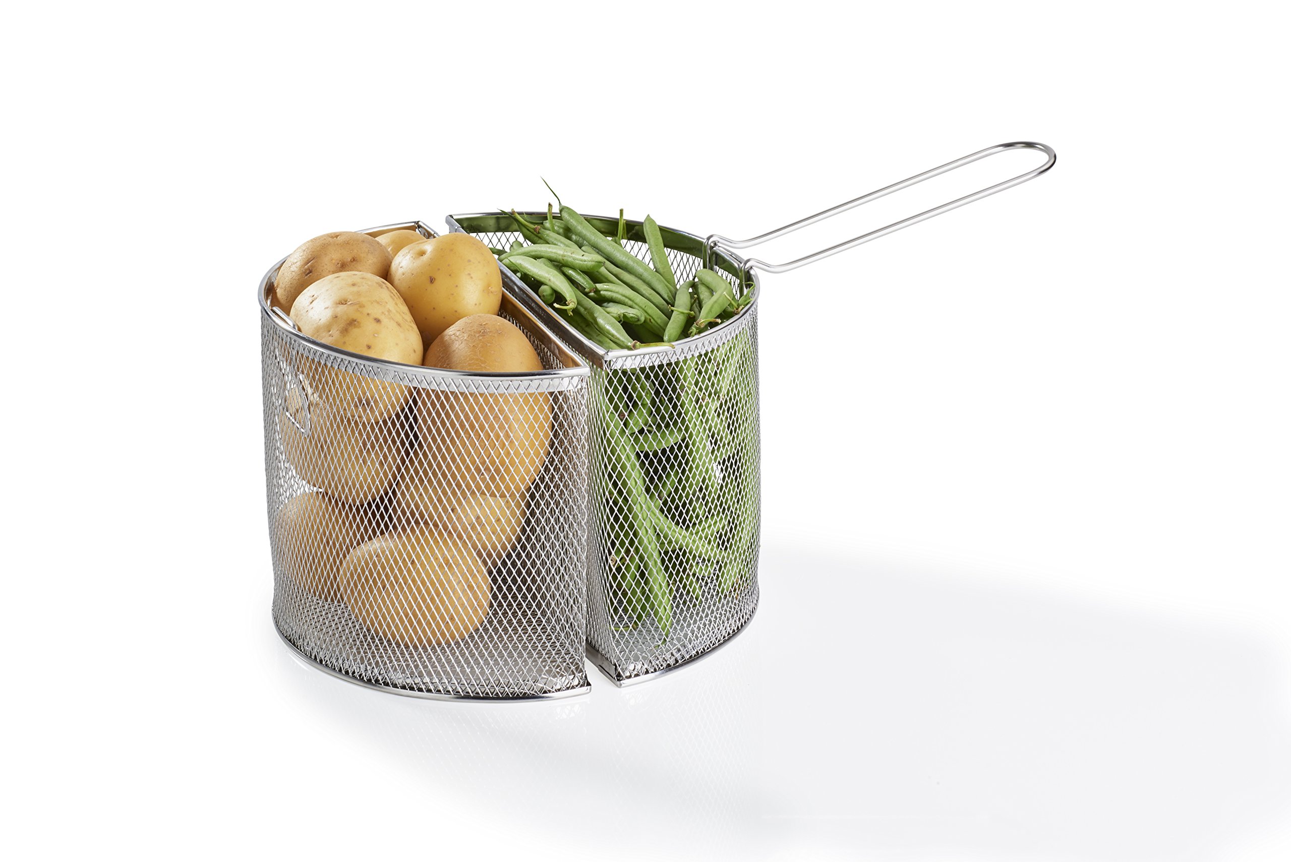 Barazzoni spaghettiere doppio cestello ø 22 cm inox