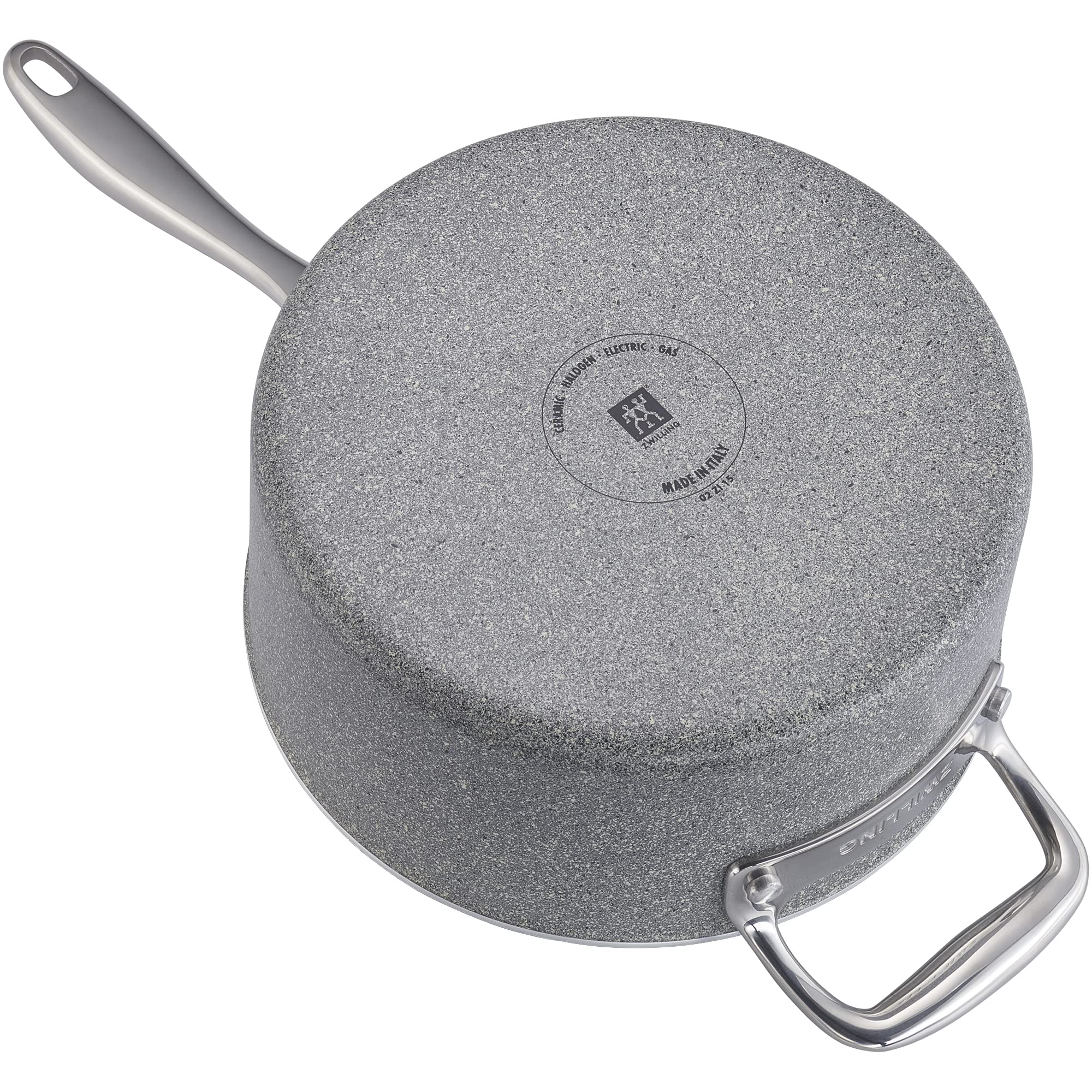 Zwilling Vitale Casseruola Antiaderente con Coperchio Grigia