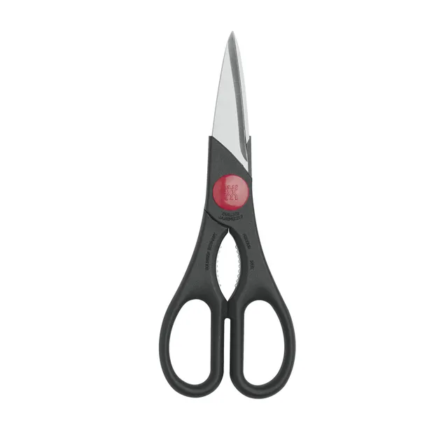 Zwilling Forbici Cucina Nero/Inox Acciaio Forgiato Apribottiglie