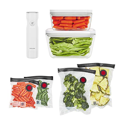 Zwilling Fresh & Save kit sottovuoto 7 pezzi bianco