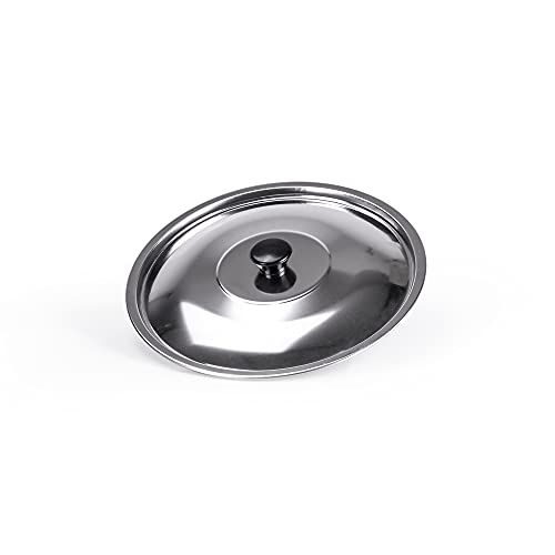 Alluflon Coperchio Acciaio Inox 30 cm Bombato