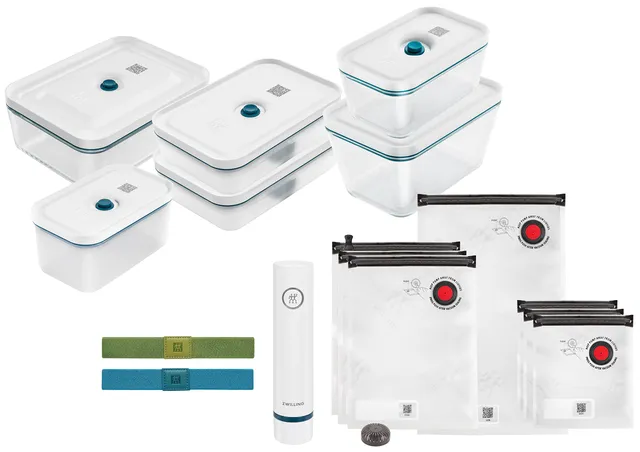 Zwilling Fresh & Save set sottovuoto 16 pz vetro pompa