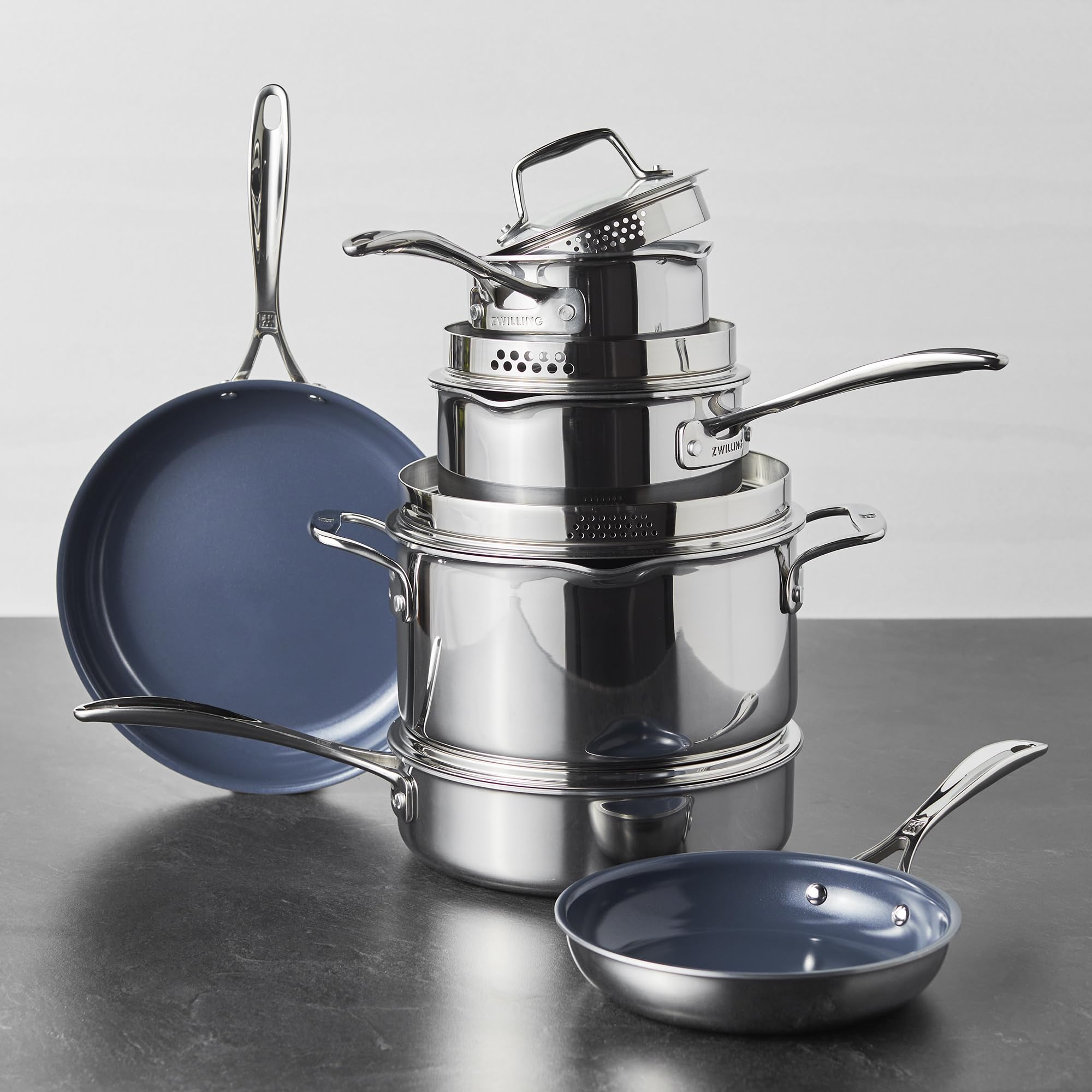 ZWILLING Clad CFX set pentole 10 pezzi ceramica antiaderente