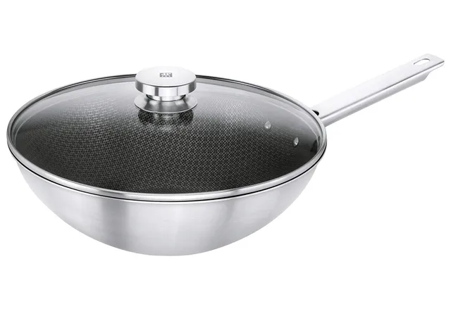 Zwilling Joy Plus wok antiaderente 30 cm con coperchio