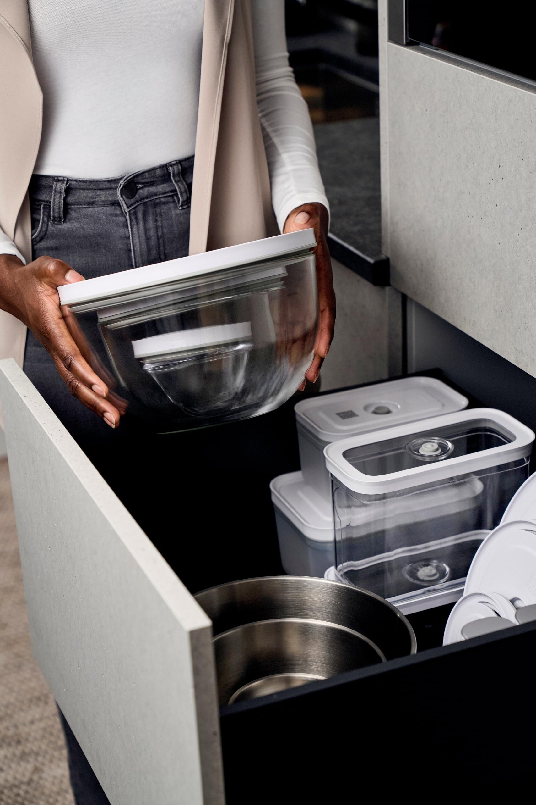 Zwilling Fresh & Save Set Ciotole Vetro 6 Pezzi Sottovuoto