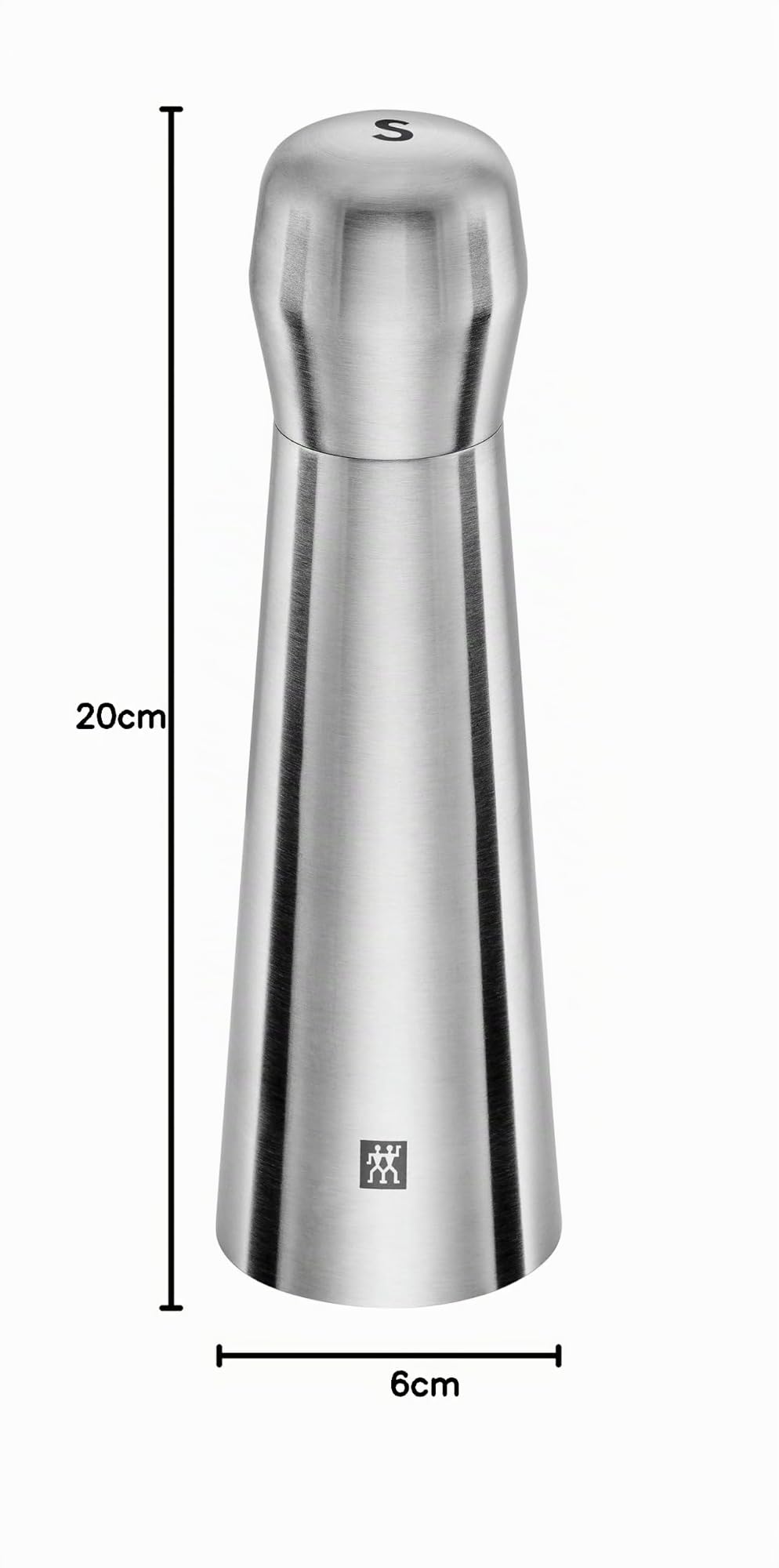 Zwilling Spices macinasale acciaio grigio 20 cm ceramica