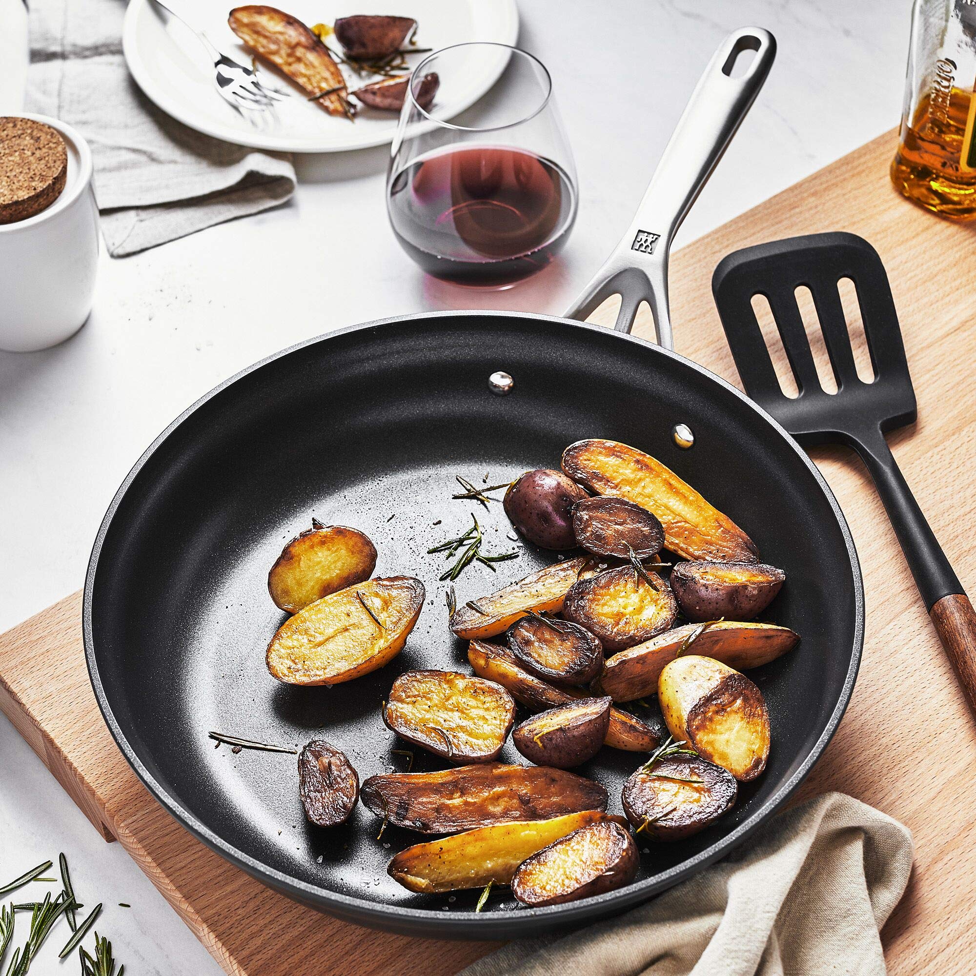 Zwilling Motion set padelle antiaderenti 3 pezzi nero
