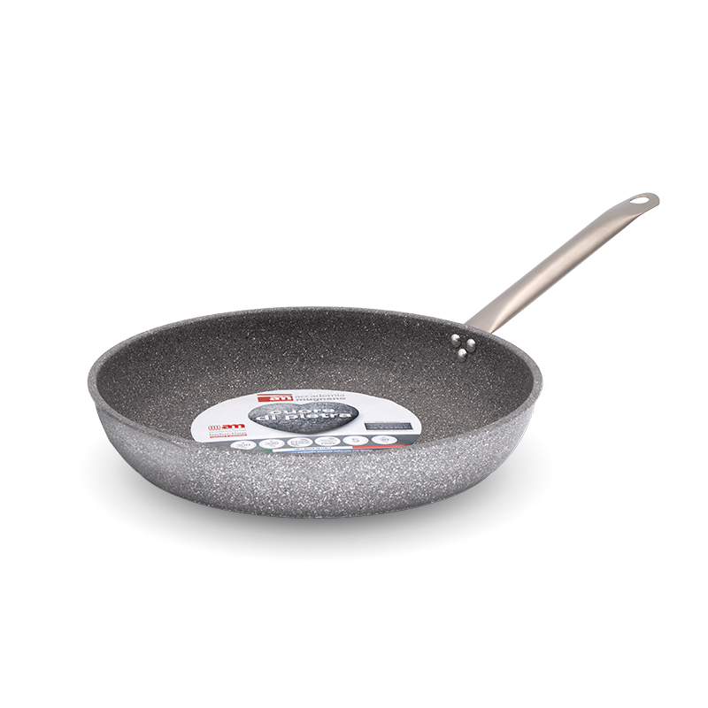 Accademia Mugnano Cuore di Pietra padella 36 cm antiaderente pietra