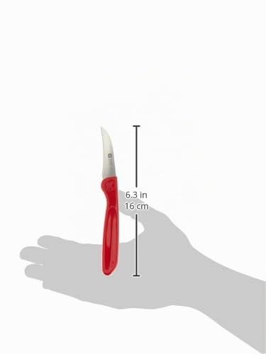 Zwilling Die Roten pelapatate 5 cm rosso acciaio inox