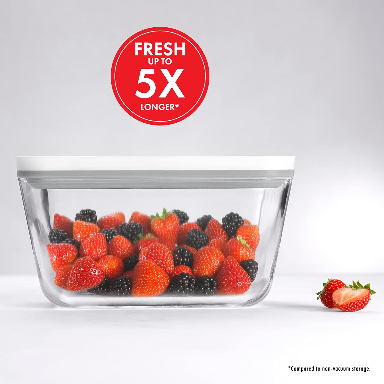 Zwilling Fresh & Save Set 3 Contenitori Vetro Sottovuoto