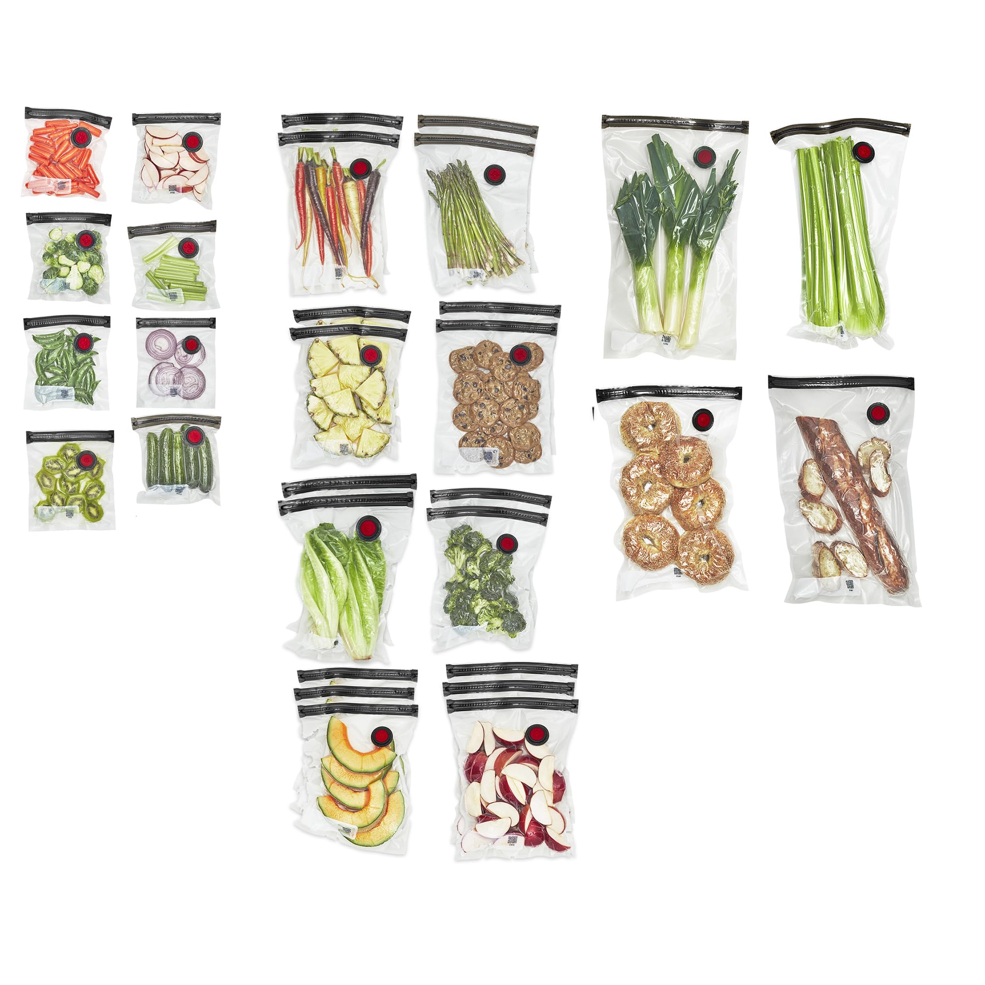 Zwilling Fresh & Save Sacchetti Sottovuoto 30 Pezzi Assortiti