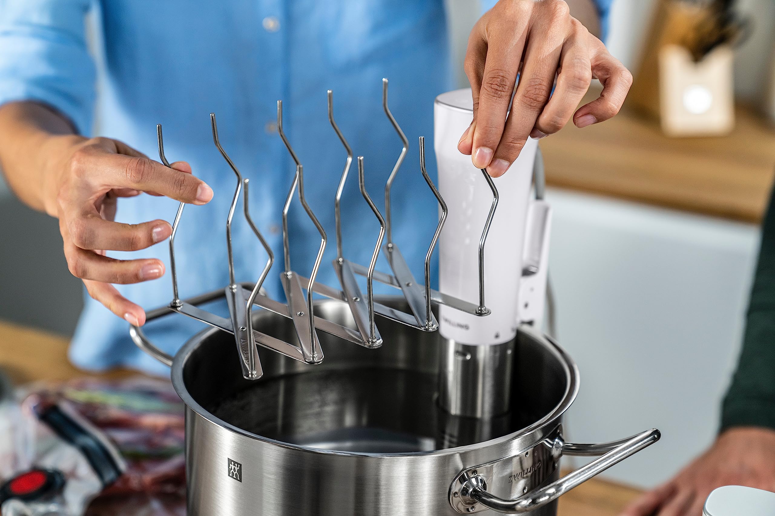 Zwilling Fresh & Save griglia sottovuoto acciaio regolabile