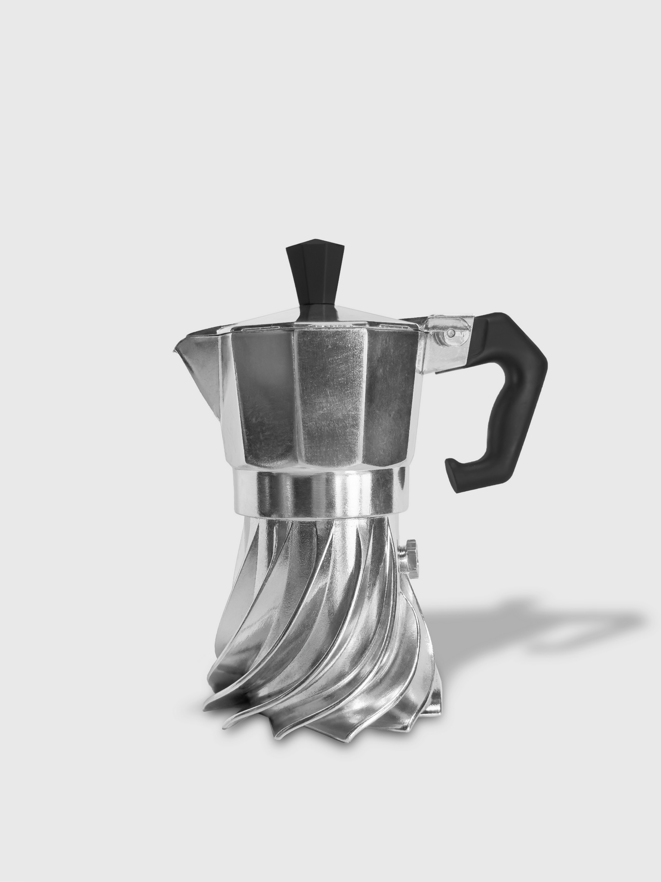 Turbo Moka TM-01-SL-ST moka 1 tazza alluminio pressofuso