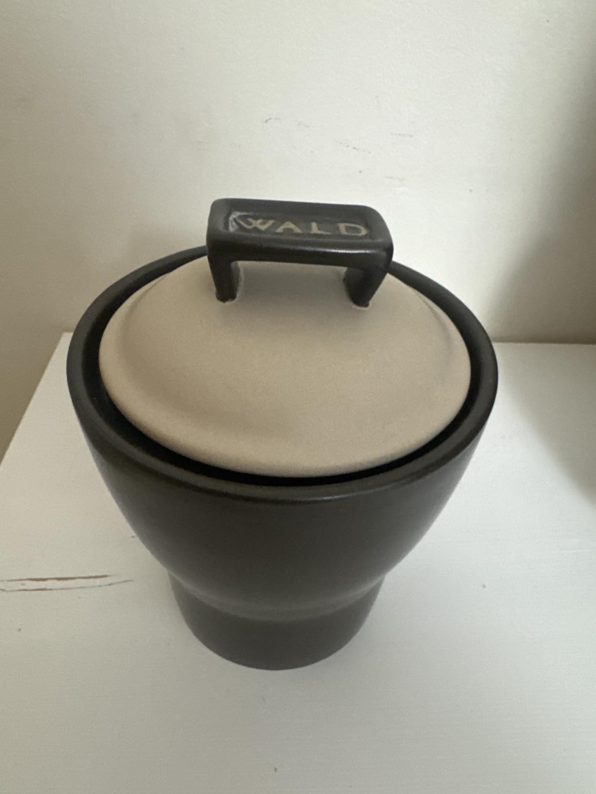 Wald Tavola e cucina barattolo ceramica 75 cl antracite