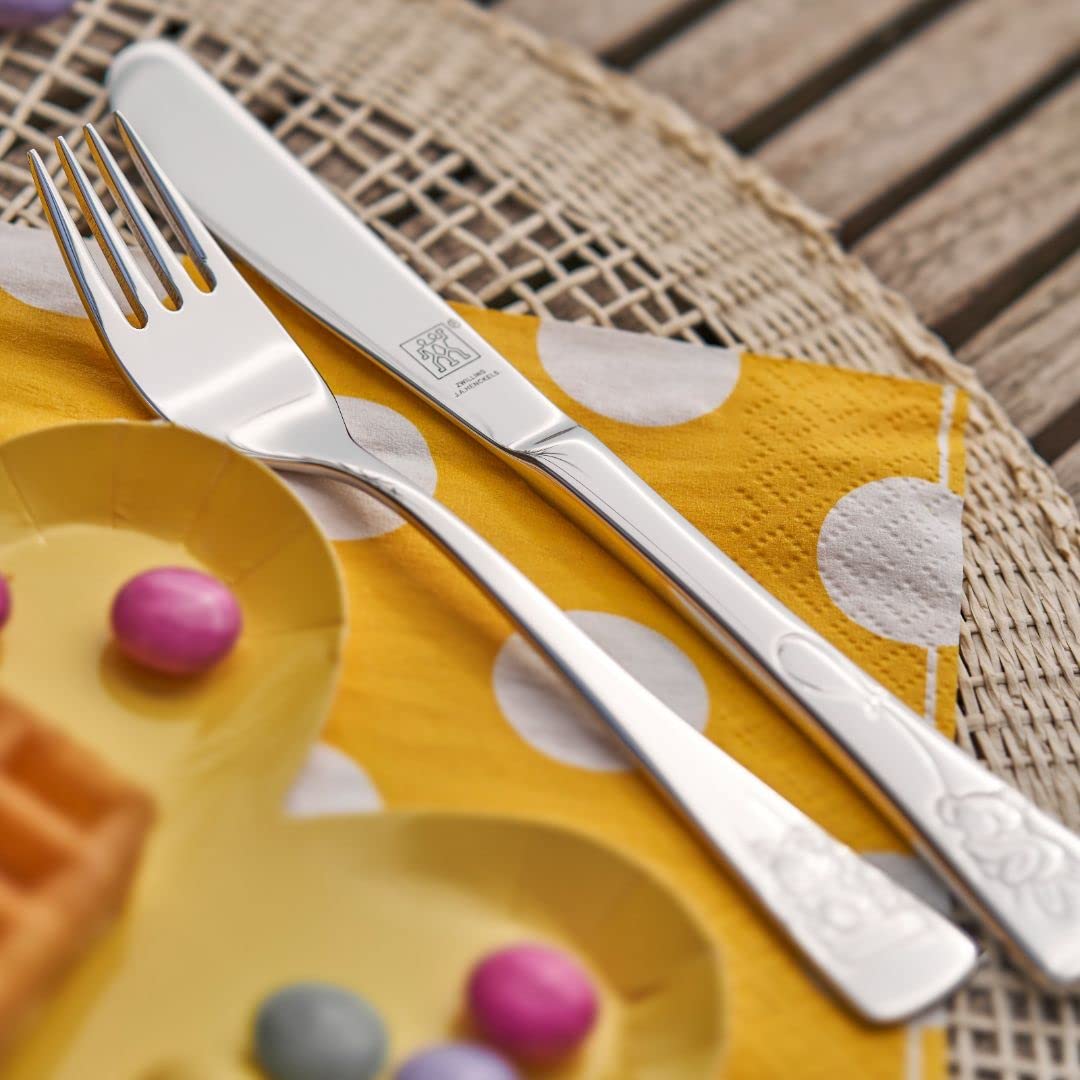 Zwilling Teddy 07012-210-0 set posate bambini 4 pezzi inox
