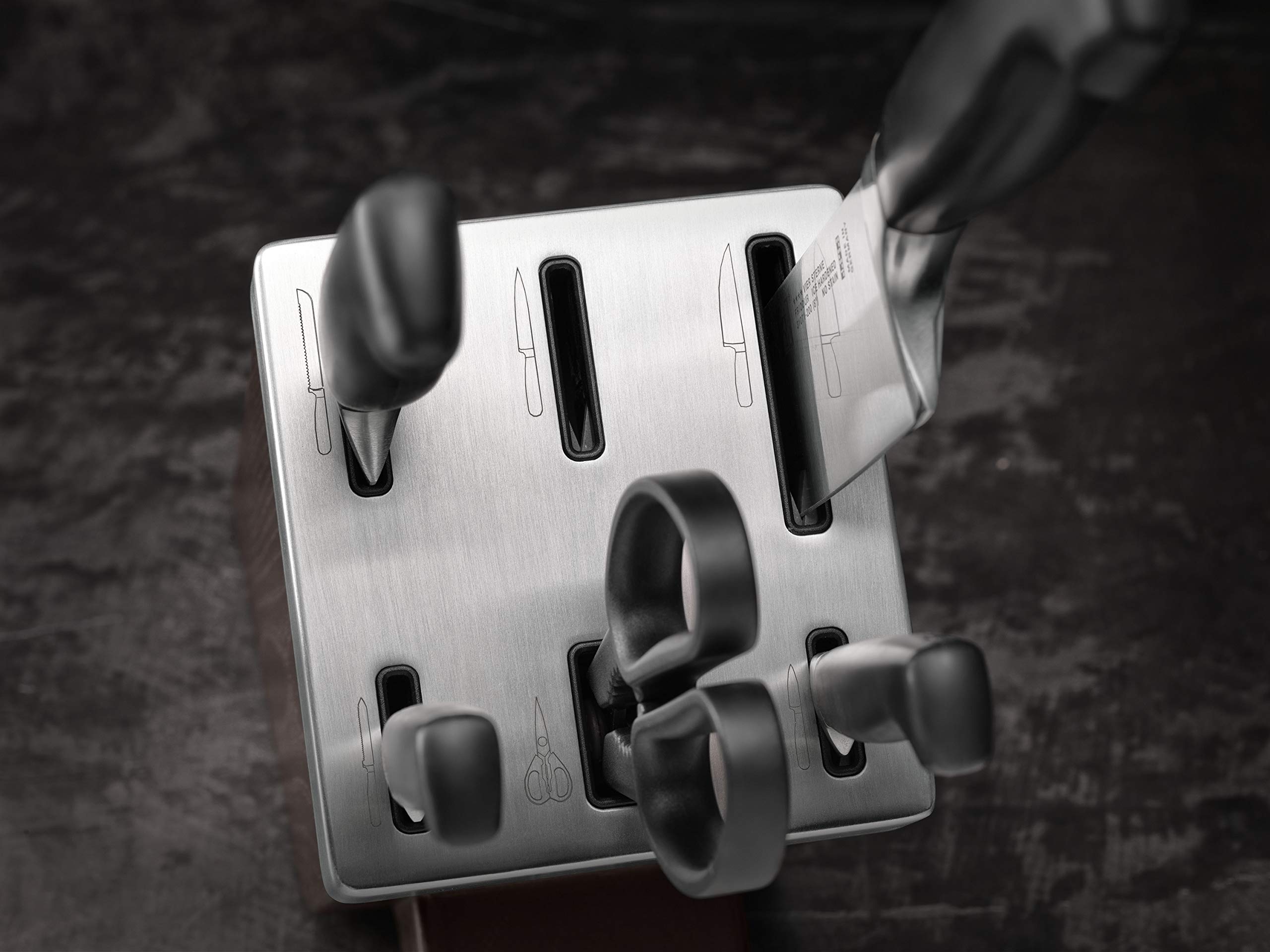 Zwilling Four Star ceppo autoaffilante 7 pezzi nero