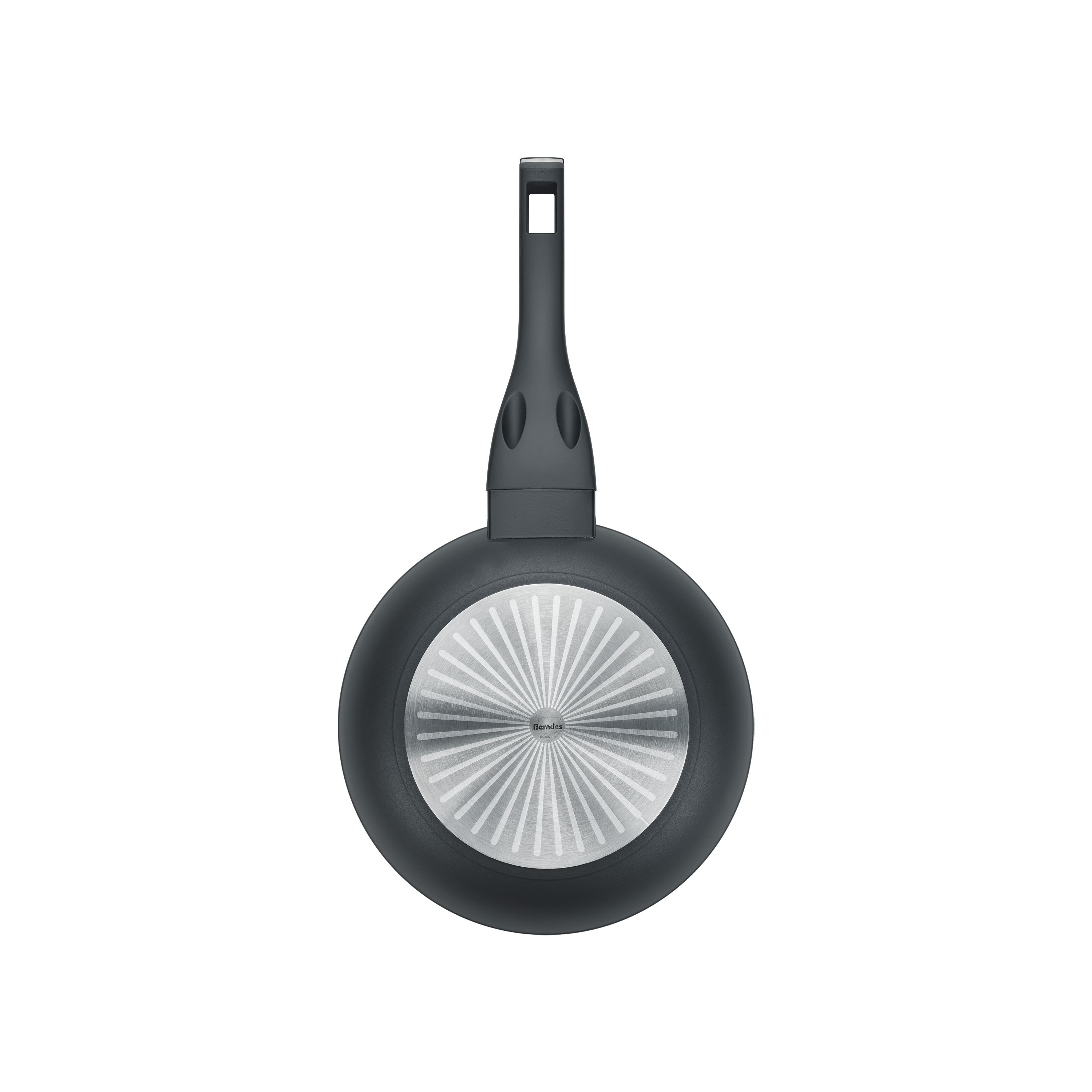 Berndes Balance b.nature padella 20 cm alluminio nero induzione