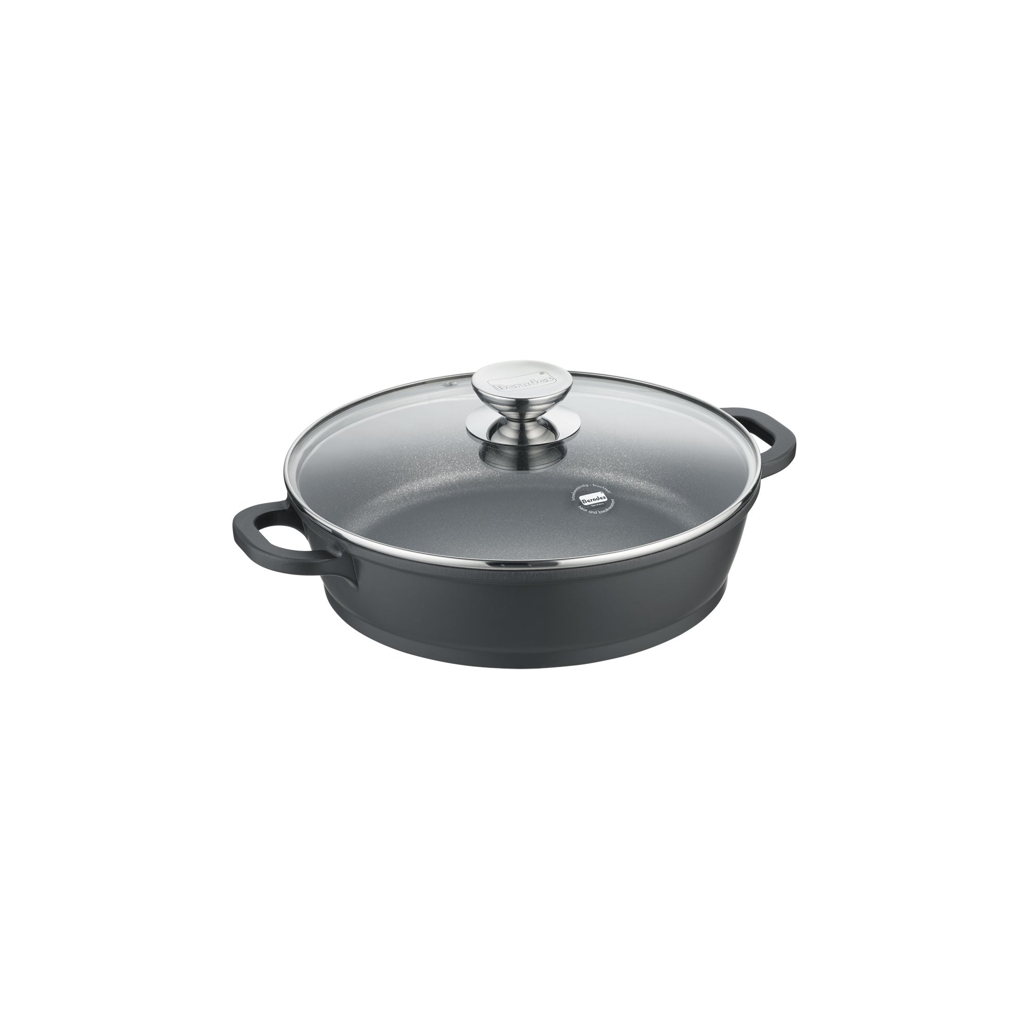 Berndes Vario Click padella servire 28 cm coperchio vetro