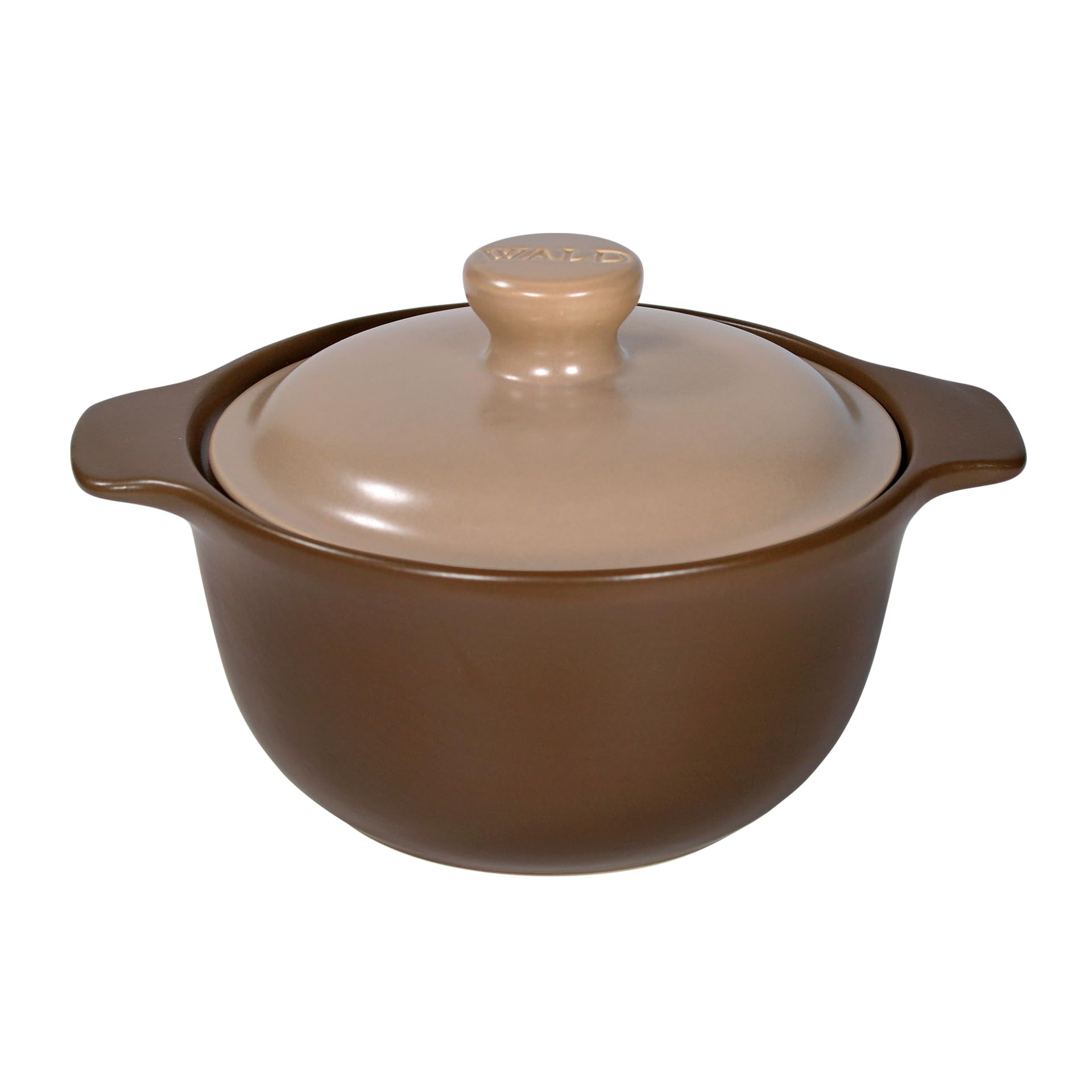 Wald Cottura pentola grande ceramica 400 cl coperchio