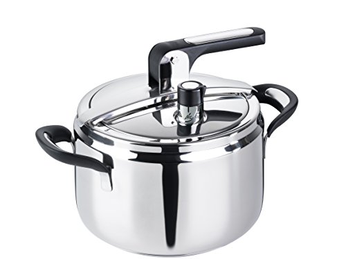 Barazzoni Silicon Pro pentola a pressione 5 L 22 cm inox