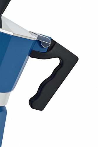 Barazzoni La Caffettiera moka 1 tazza blu alluminio