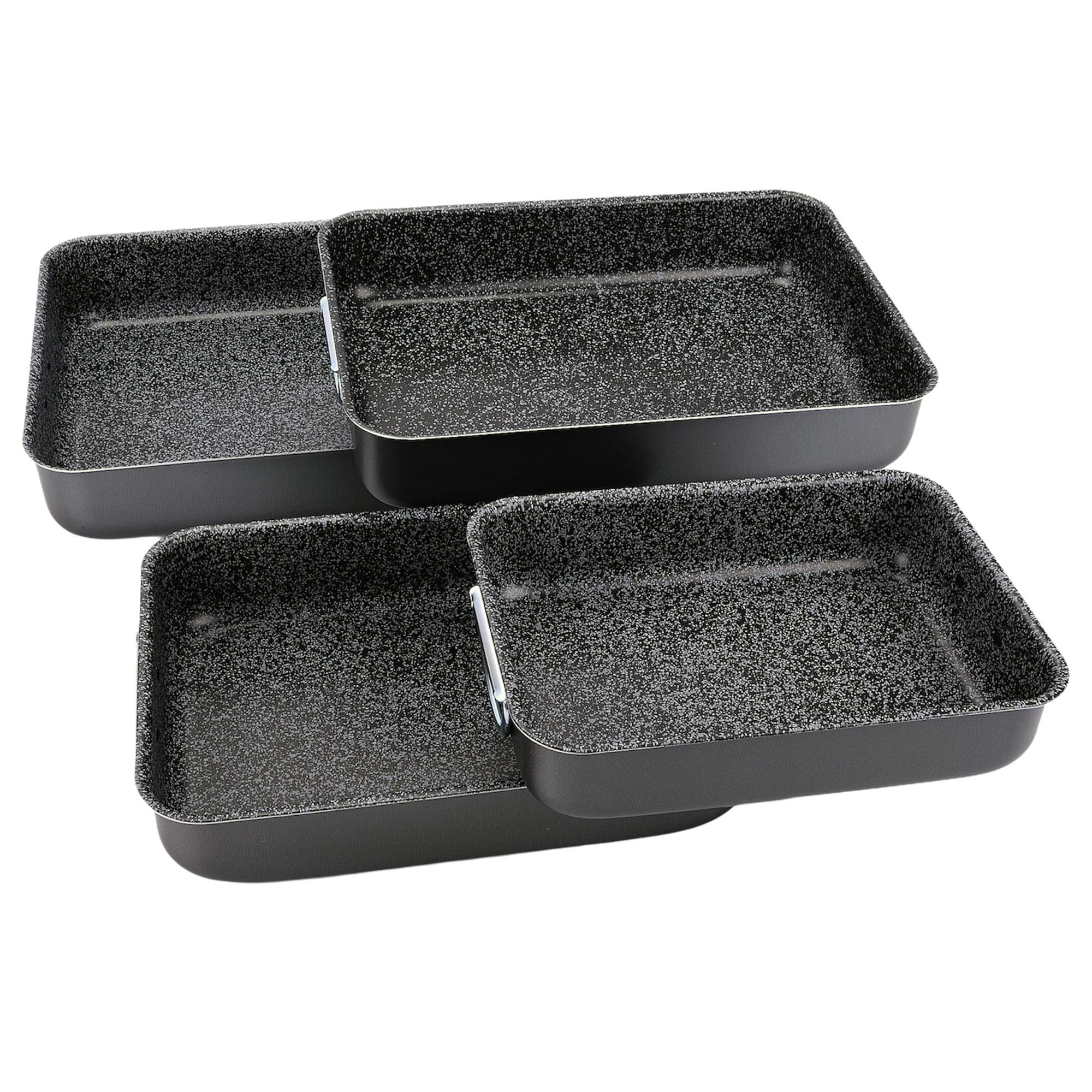 Alluflon Tradizione Italia lasagnera 25x18 cm nera da forno