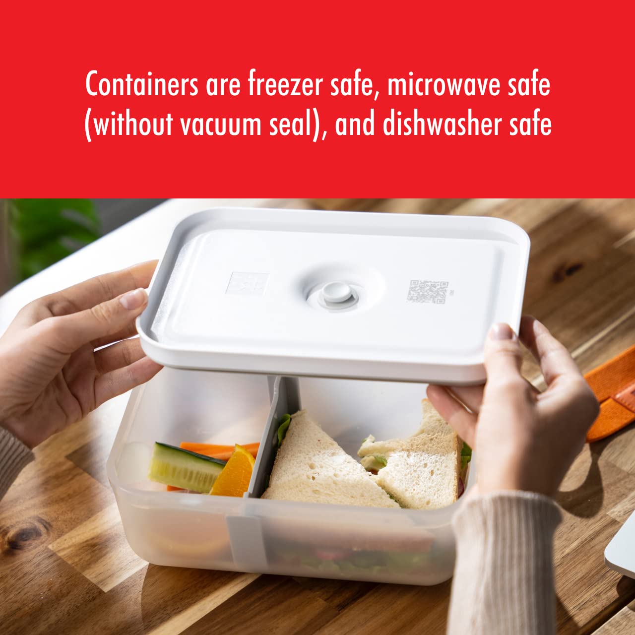 Zwilling Fresh & Save Contenitore Pranzo Plastica Grande Grigio