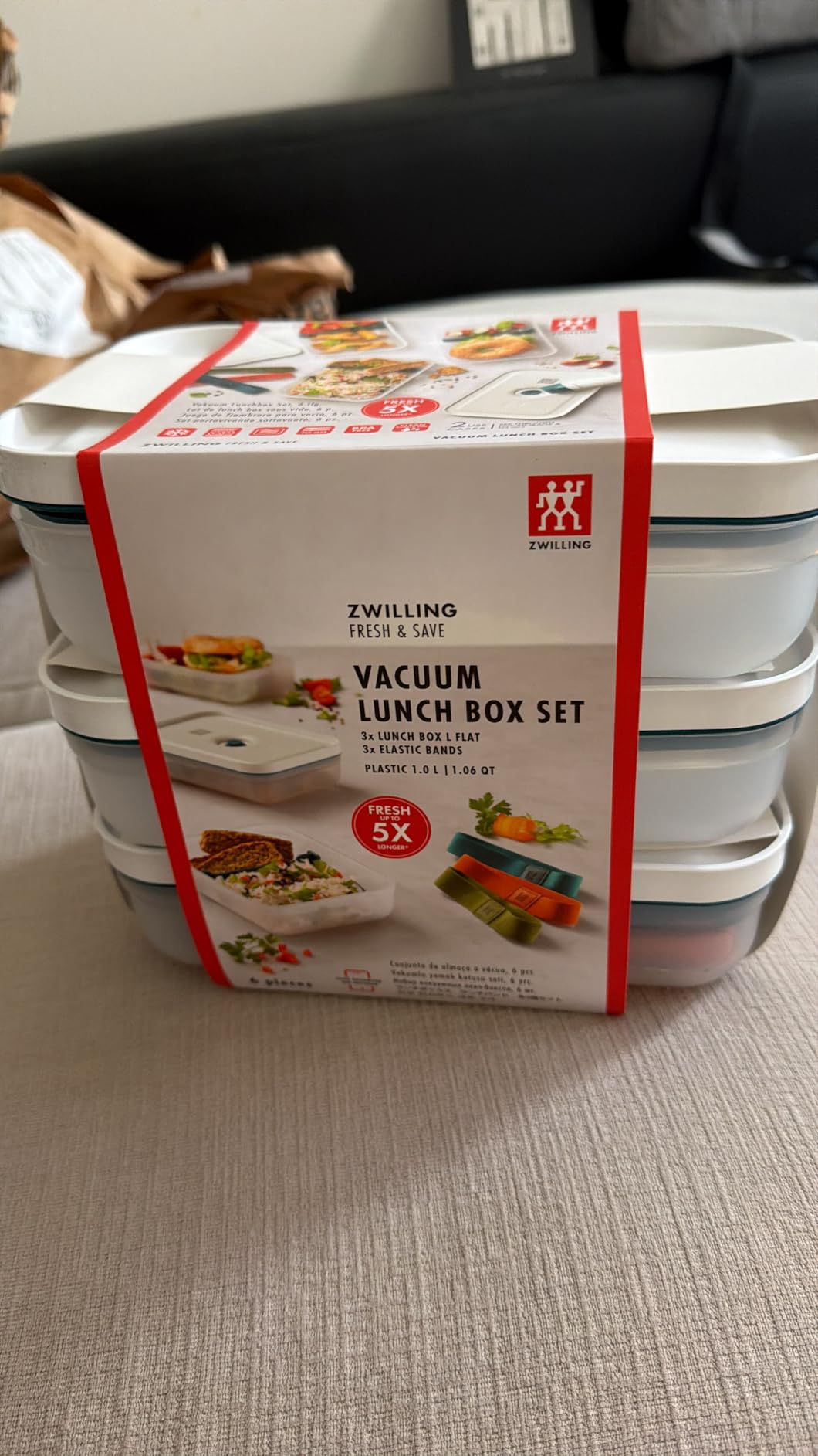 Zwilling Fresh & Save set 3 contenitori sottovuoto L La Mer plastica