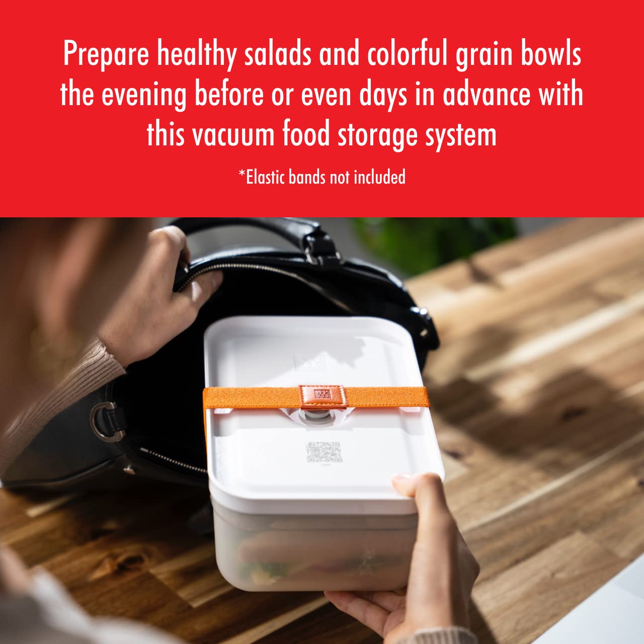 Zwilling Fresh & Save Contenitore Pranzo Plastica Grande Grigio