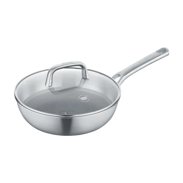 Berndes Tricion Resist Sauteuse 26 cm con Coperchio Quarzo