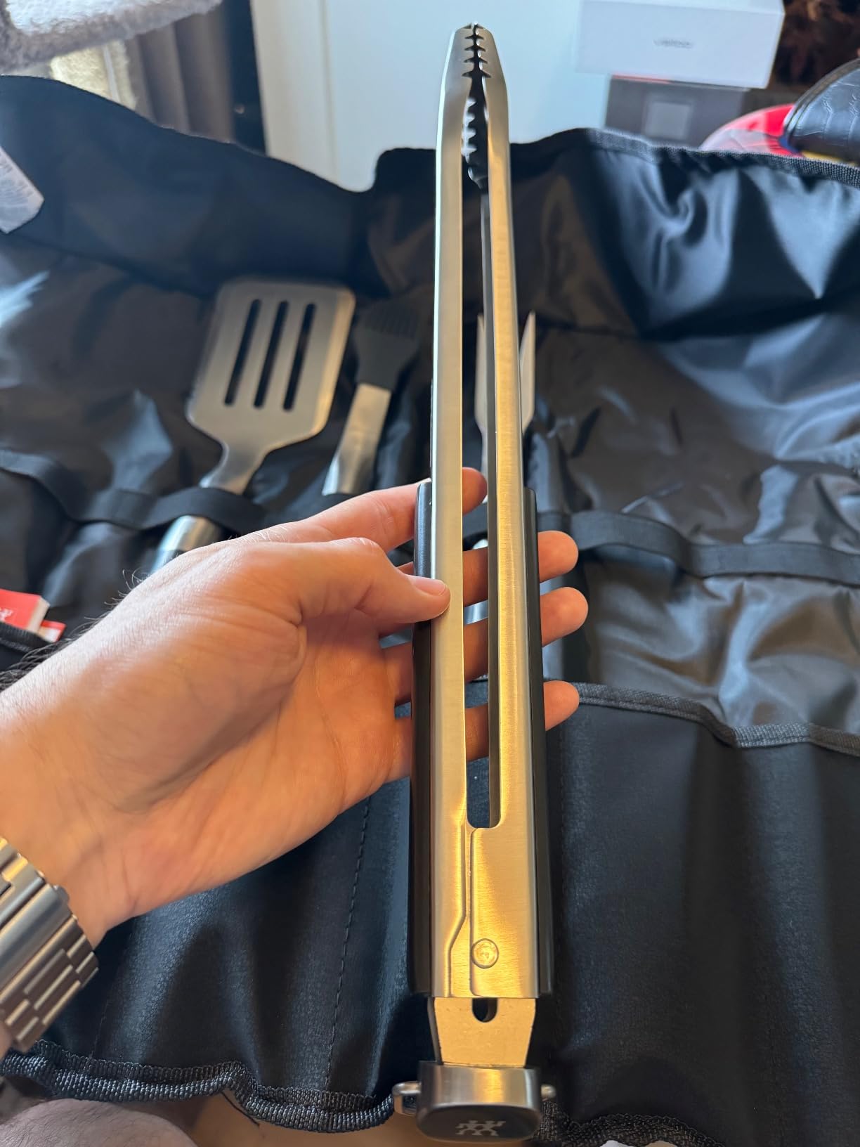 Zwilling BBQ+ set utensili griglia 5 pezzi nero acciaio