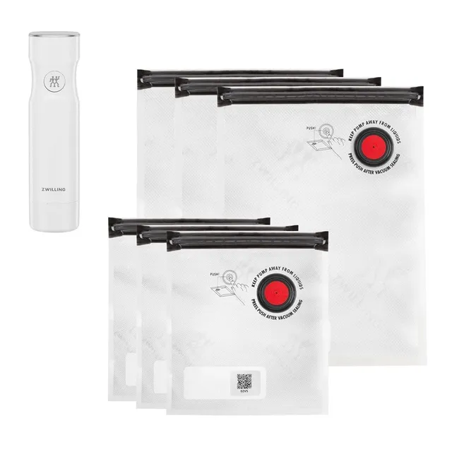 ZWILLING Fresh & Save Set Pompa Sottovuoto 7 Pezzi