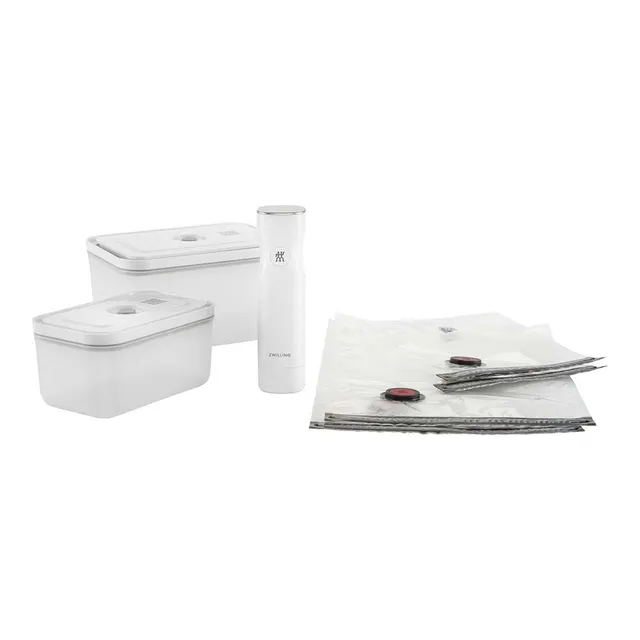 Zwilling Fresh & Save kit sottovuoto 7 pezzi bianco