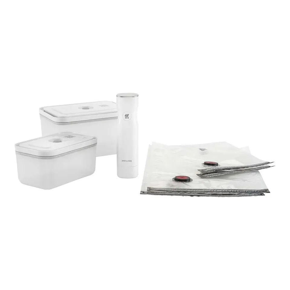 Zwilling Fresh & Save kit sottovuoto 7 pezzi bianco