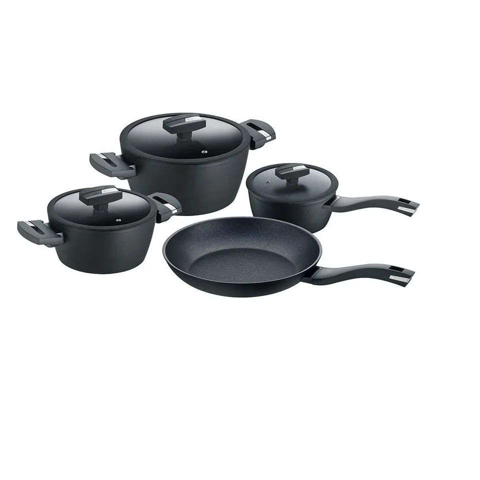Berndes Balance Enduro set pentole 4 pezzi nero antiaderente