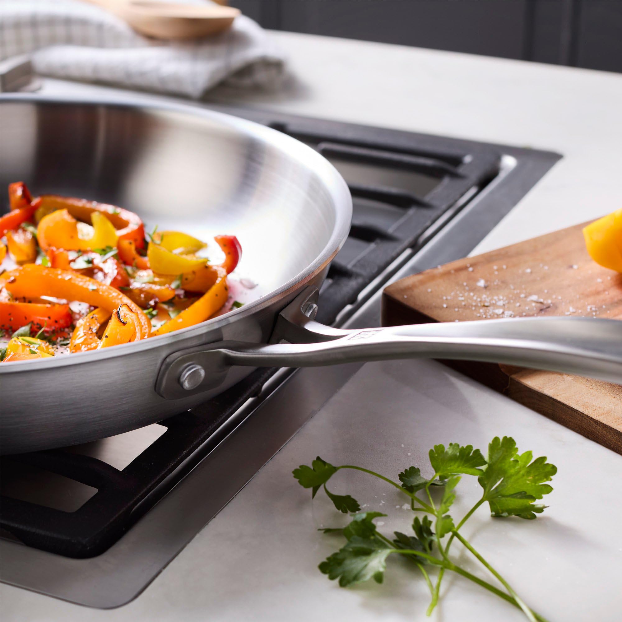Zwilling Padella 30,5 cm acciaio inox 3 strati induzione