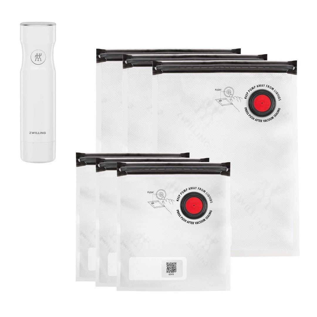 ZWILLING Fresh & Save Set Pompa Sottovuoto 7 Pezzi