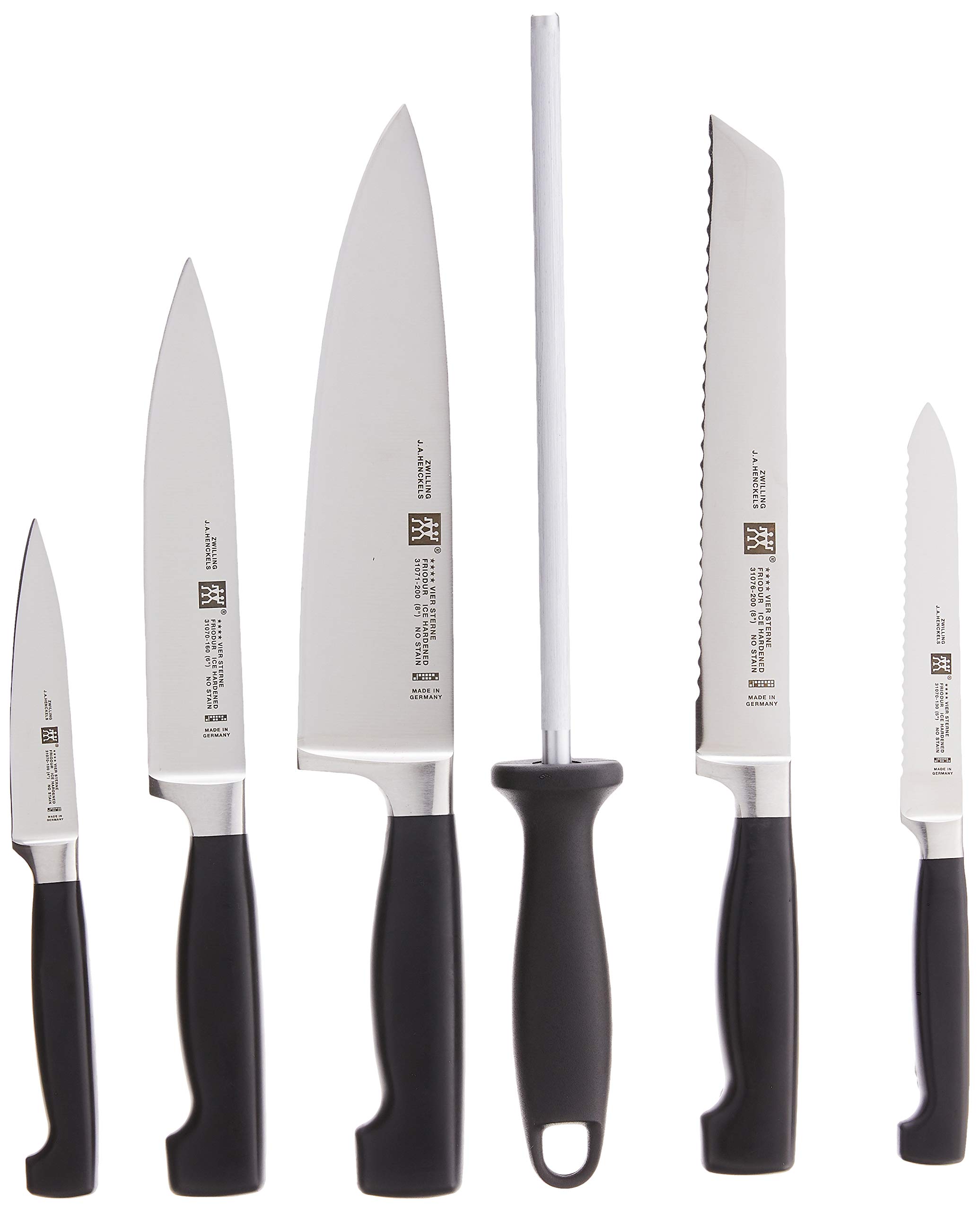 Zwilling Four Star blocco coltelli 7 pezzi acciaio forgiato