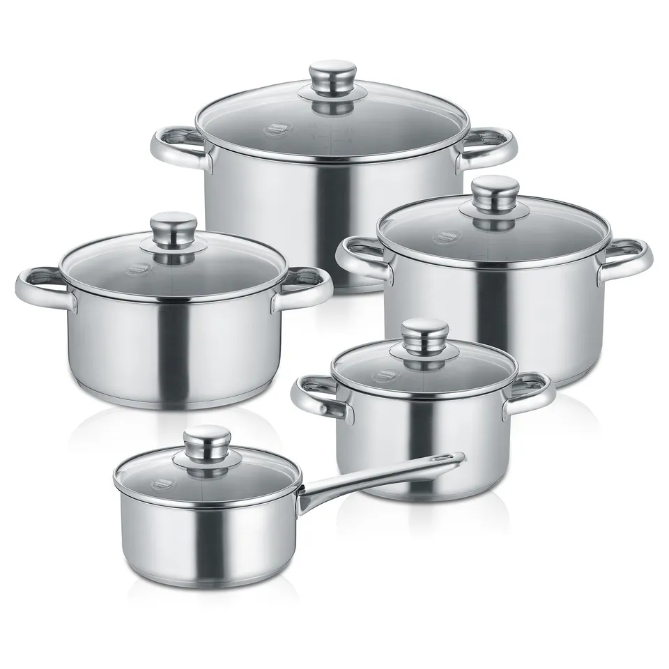 Berndes New Roma set pentole 5 pezzi acciaio