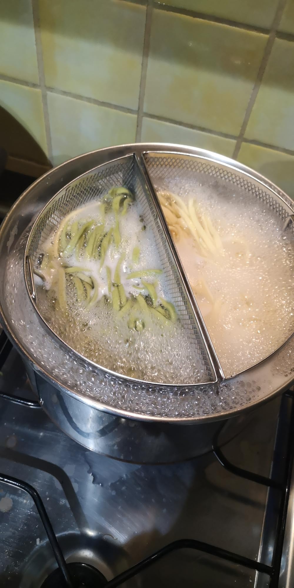Barazzoni spaghettiere doppio cestello ø 22 cm inox