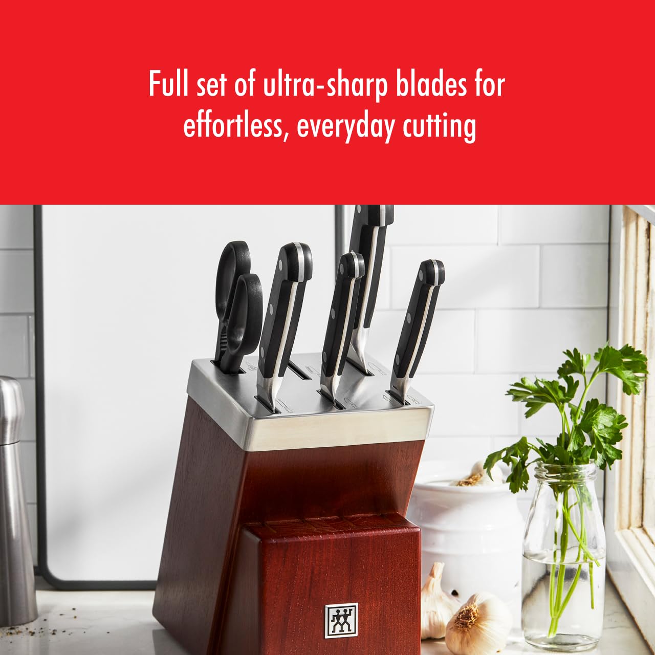 Zwilling Pro set coltelli autoaffilanti 7 pezzi