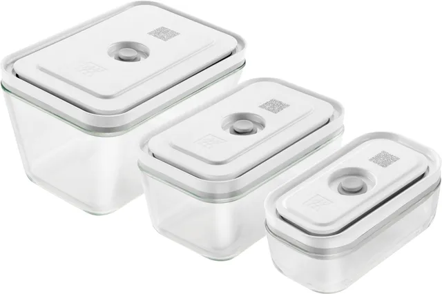 Zwilling Fresh & Save contenitori vetro sottovuoto 3 pz