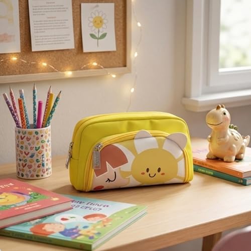 Wald Junior Margherita beauty case bambini giallo 20x10x13 cm