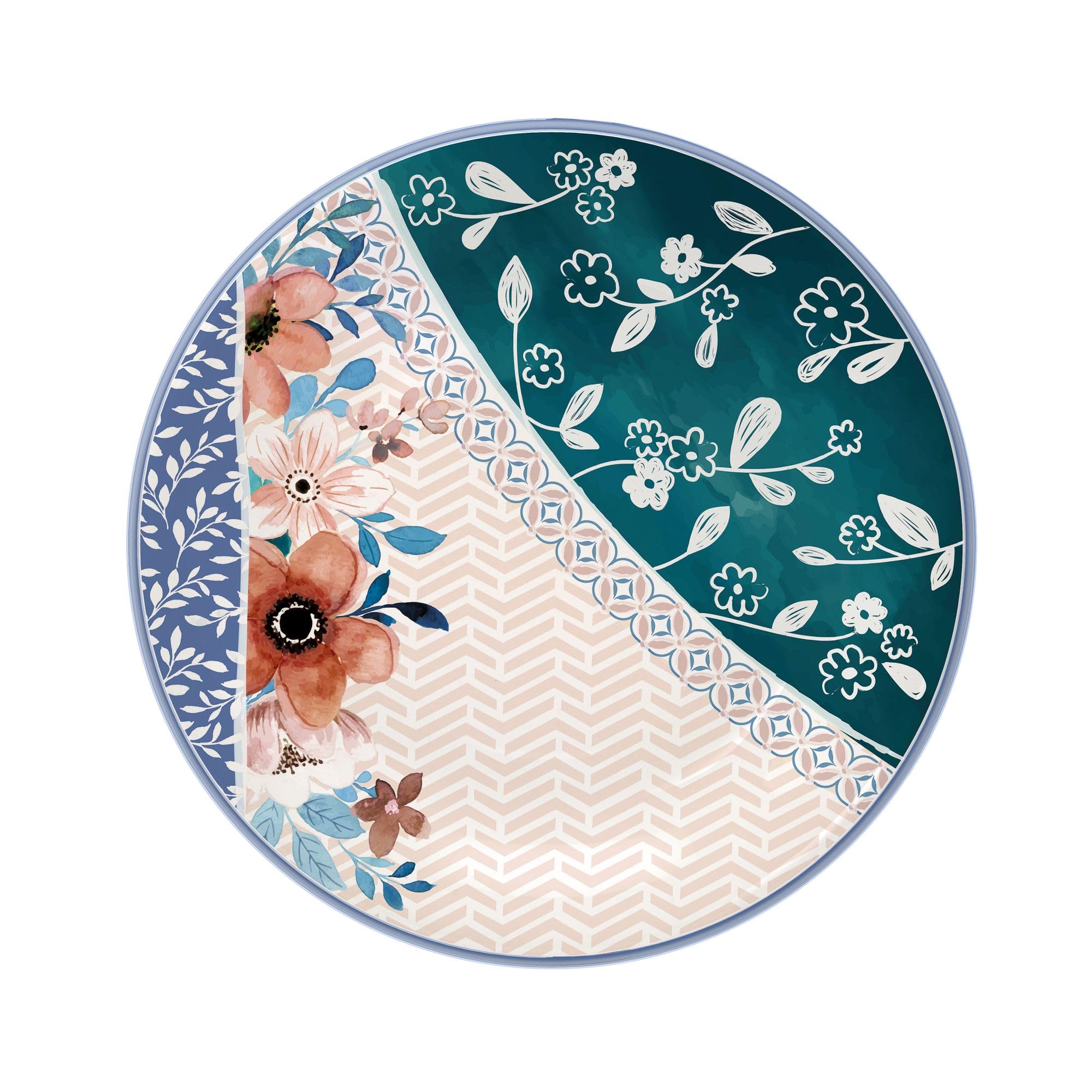 Wald Tavola piatti piani 6 pz ceramica Acquerello