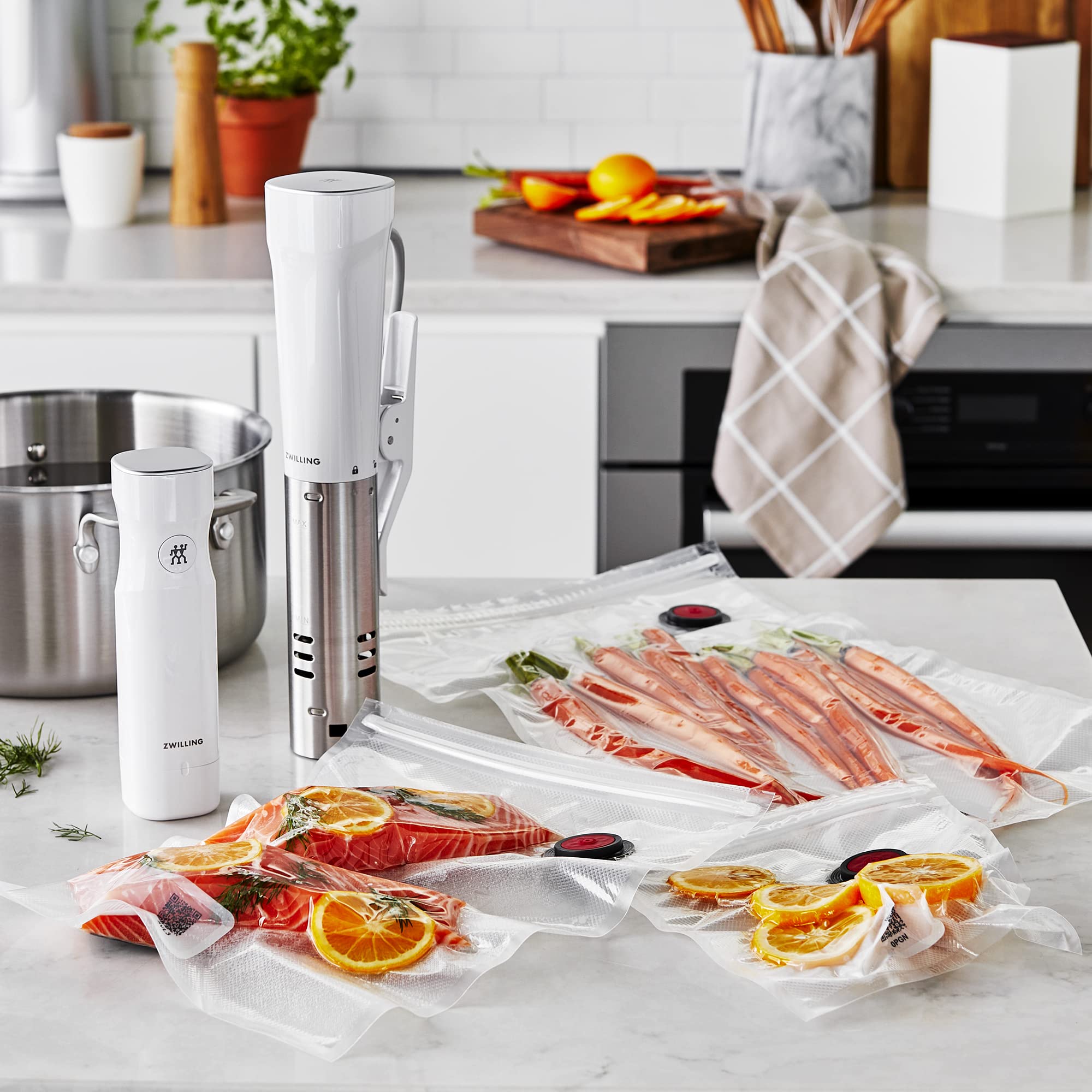 Zwilling Fresh & Save set 7 contenitori sottovuoto plastica