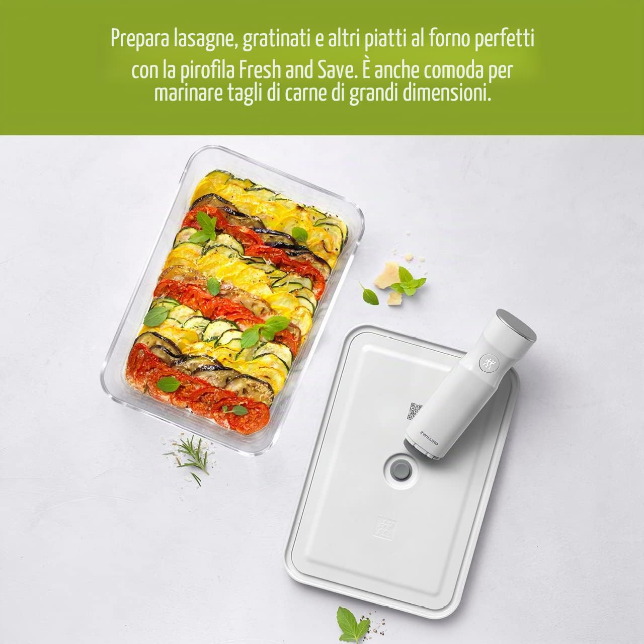 ZWILLING Fresh & Save Contenitore Sottovuoto Grande Vetro