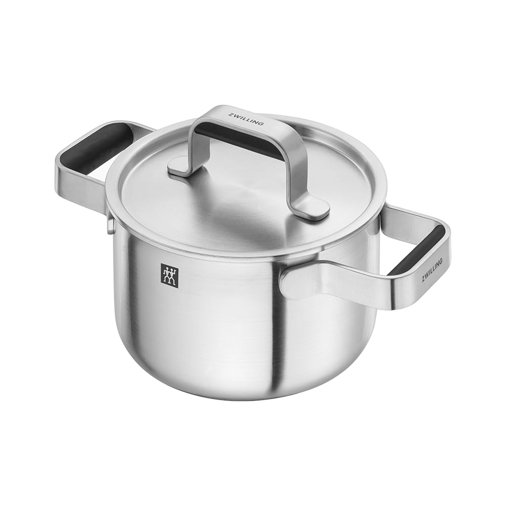 Zwilling Pure Set 5 Pentole Acciaio 16-20-24 cm Argento