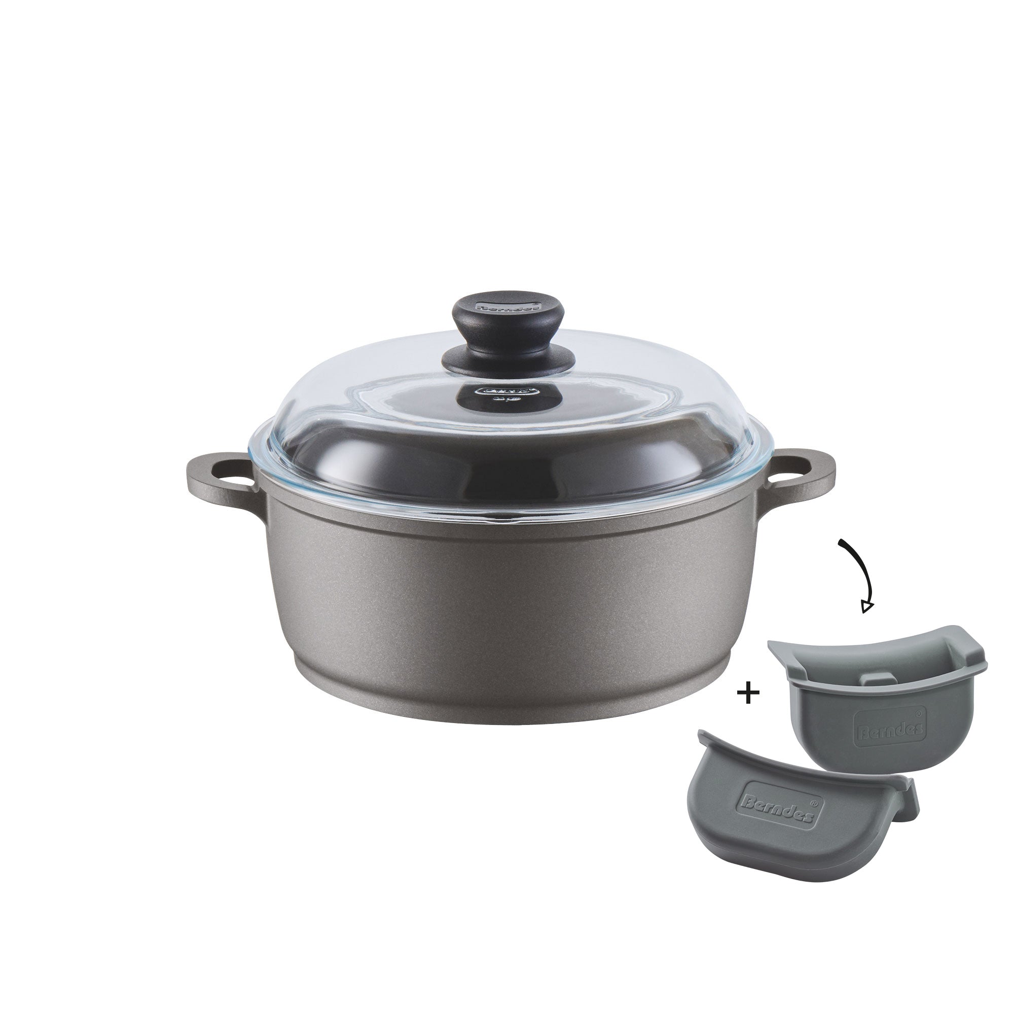 Berndes Bonanza Induction pentola 20 cm con coperchio
